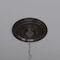Ekena Millwork Cole PVC Medallion (Canopies up to 4 1/2"), 16"OD x 3 1/2"ID x 1"P, Universal Metallic Rustic Mist CMP16COERU - alternate 7